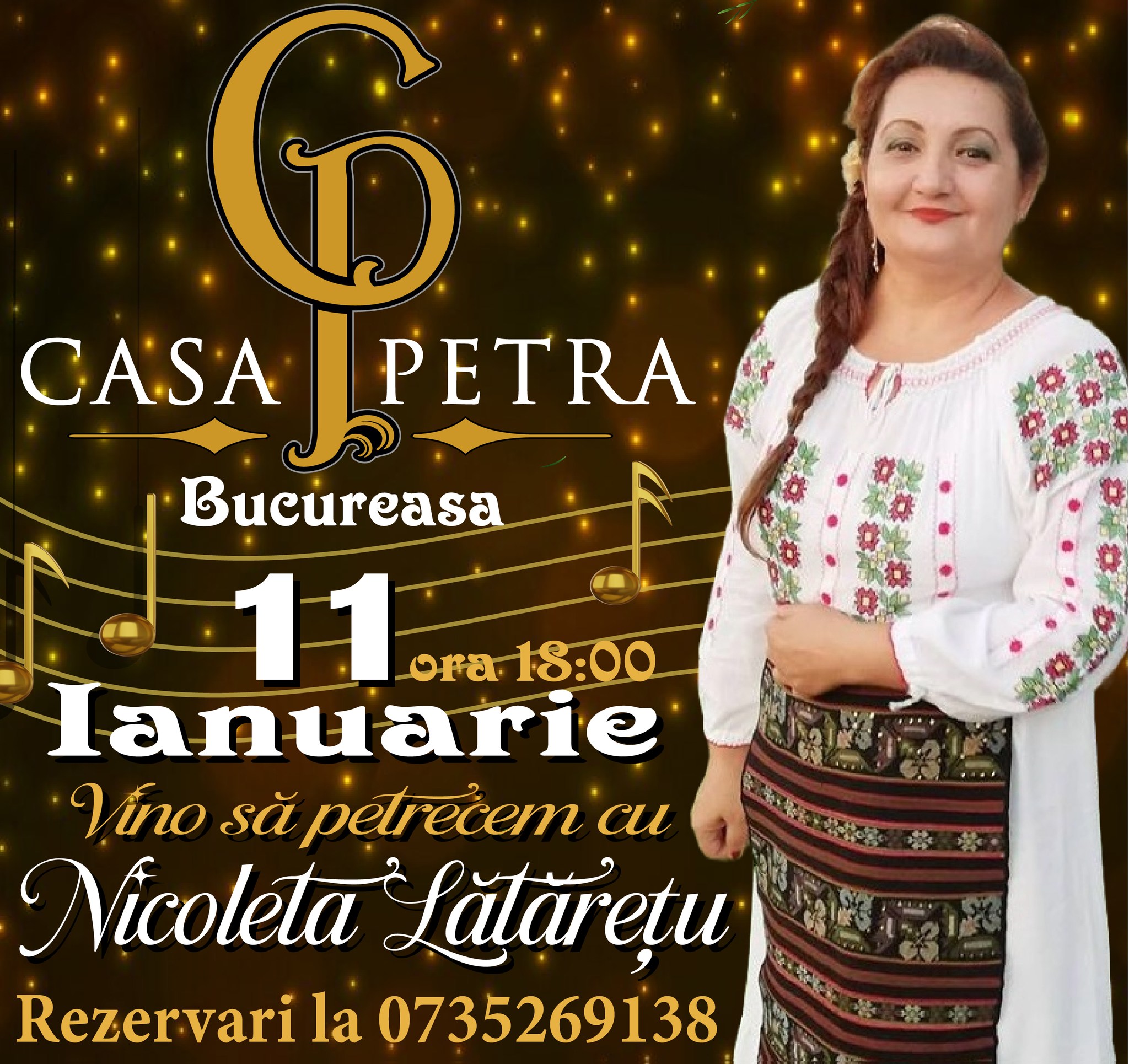 Seară de Folclor Autentic cu Nicoleta Lătărețu