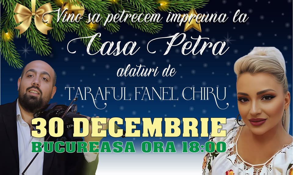 Petrecem la Casa Petra cu Taraful Fănel Chiru