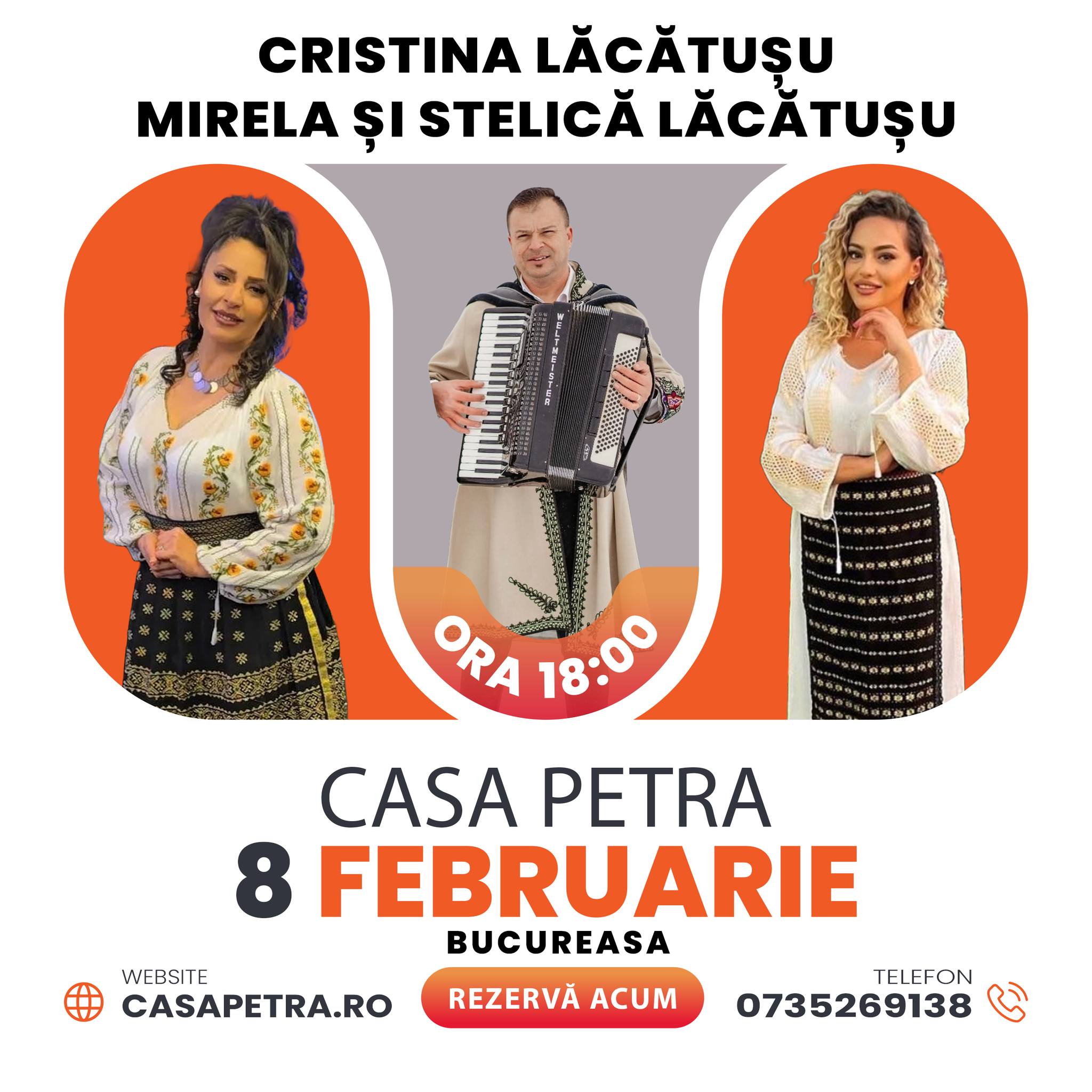 Petrecere specială cu muzică live, bucate alese și vinuri savuroase, sâmbătă la Casa Petra!
