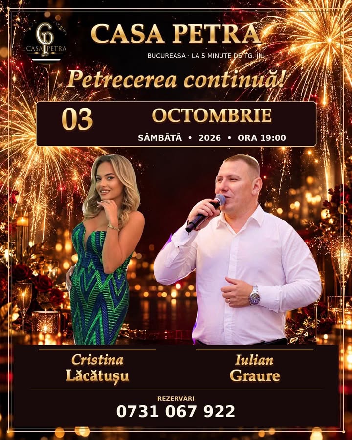 🎉 SÂMBĂTĂ, 3 OCTOMBRIE 2026 🎉