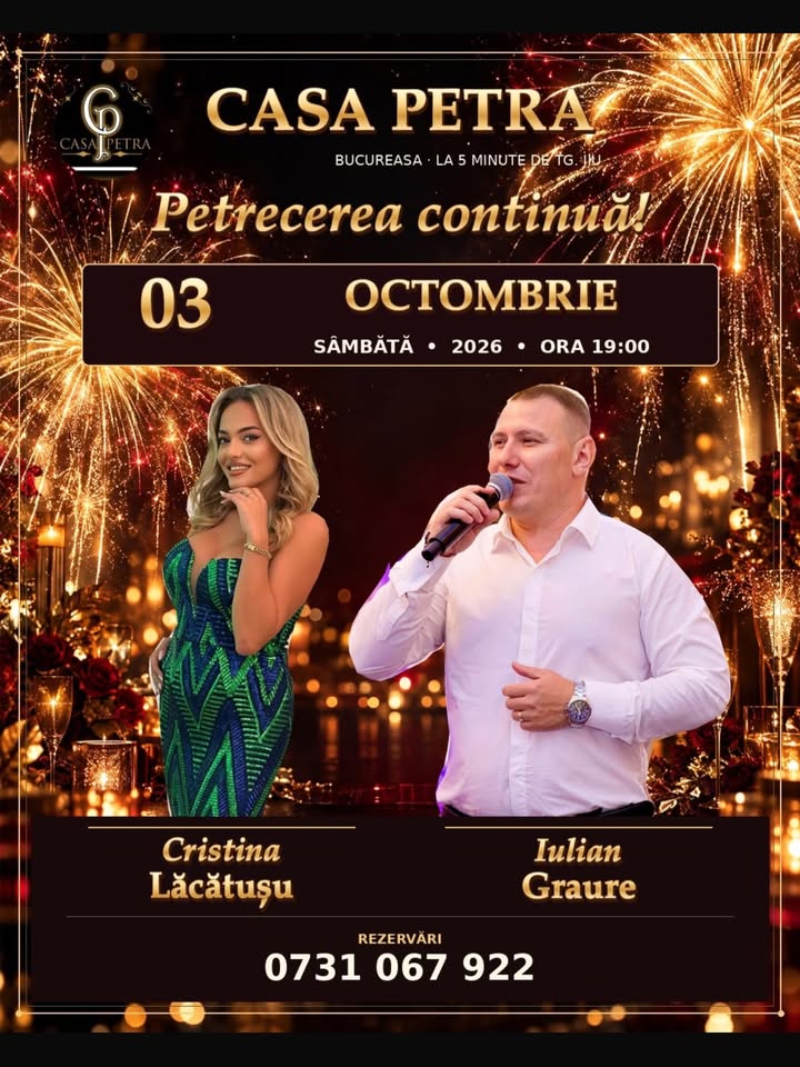🎉 SÂMBĂTĂ, 3 OCTOMBRIE 2026 🎉