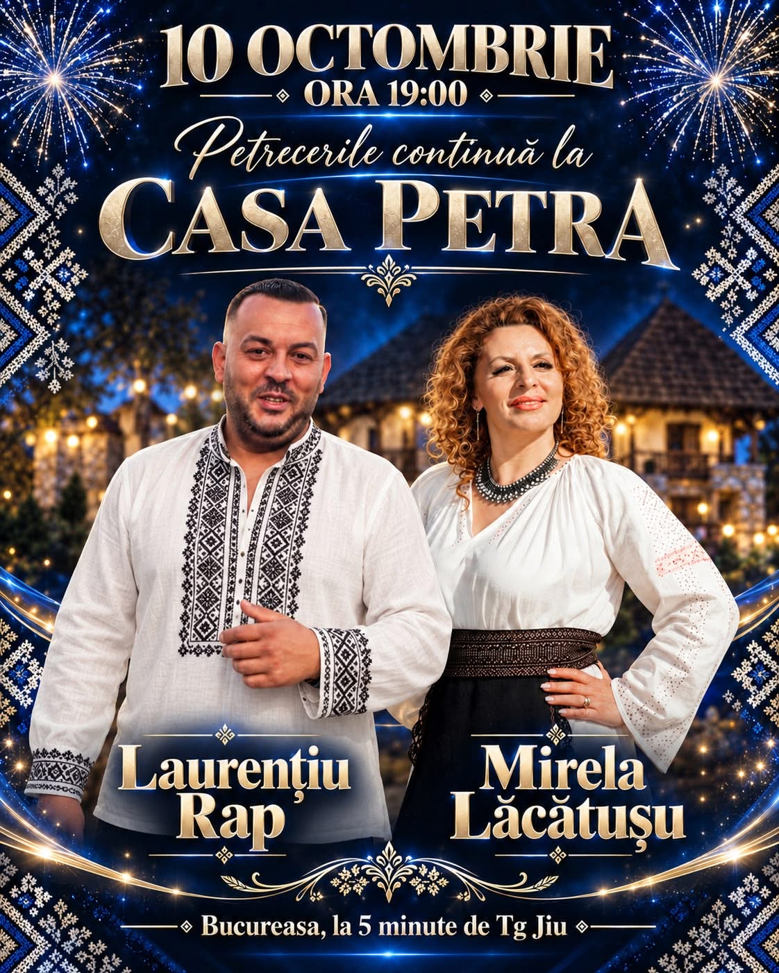 Petrecerile continuă la Casa Petra! Sâmbătă, 10 octombrie, de la ora 19:00, cu Laurențiu R