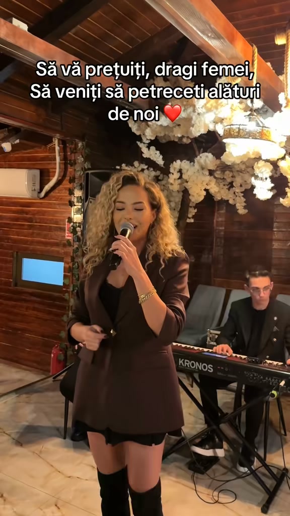 Cristina Lăcătușu la Restaurant Casa Petra Danesti